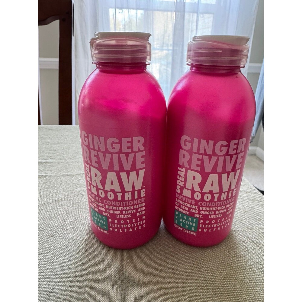 Ginger Revive Raw Conditioner 12 oz set of 2!